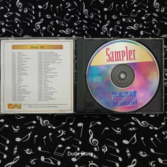 Corel Professional Photos Sampler PC CD-ROM for Windows Vintage Software 1994 - Picture 2 of 5